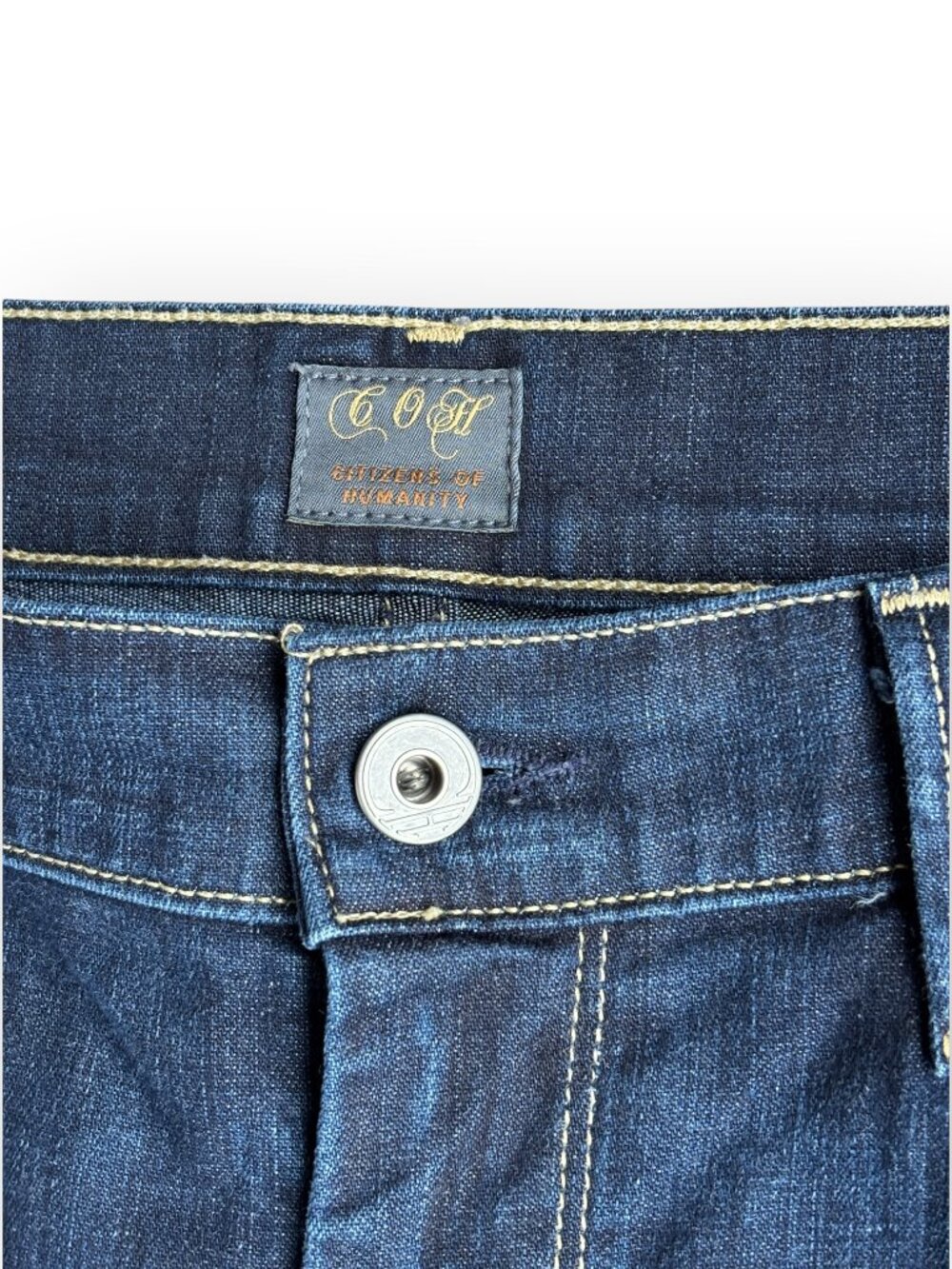 Citizens of Humanity Kelly Low Rise Bootcut Jeans Dark Wash Size 30 - Picture 3 of 14